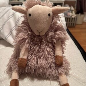 Jellycat Sherri Sheep plush Toy with Fluffy Fur